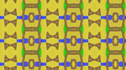 Seamless creative pattern Stock Illustration