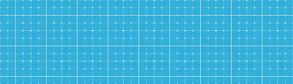 Seamless cross grid on blue surface. Squared blueprint paper with white 스톡 일러스트