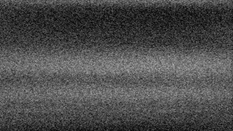 Seamless CRT VHS Static Overlay with Intentional Distorted Signal Effects Vídeos de archivo 315179354