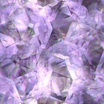 Seamless crystal texture (abstract patterned background) Stock Illustration