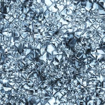 Seamless crystal texture Stock Illustration
