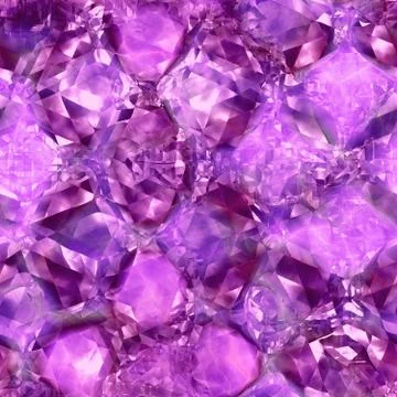 Seamless crystal texture Stock Illustration