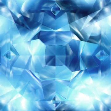 Seamless crystal texture Illustrazione stock