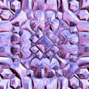 Seamless crystal texture Stock Illustration