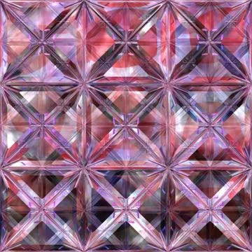 Seamless crystal texture Stock Illustration