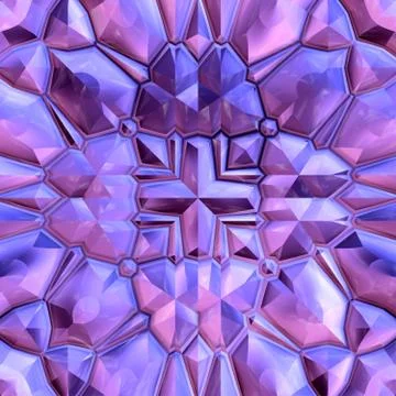 Seamless crystal texture Stock Illustration