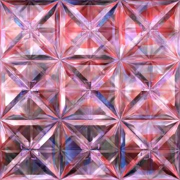 Seamless crystal texture Stock Illustration