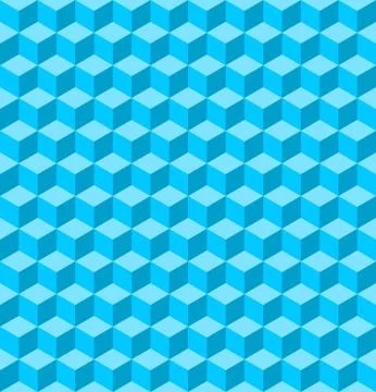 Seamless cube pattern Illustrazione stock