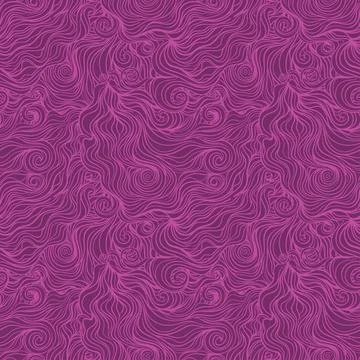 Seamless curl wave background Stock-Illustration