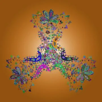 Seamless Cute fabric pattern. It can be used on mug prints, baby apparels, sketc Stock Illustration