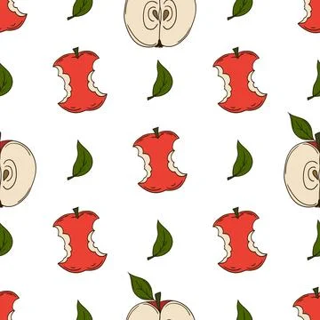Seamless cute pattern. Pattern for textiles in hand draw style Stock Illustration