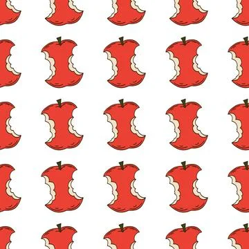 Seamless cute pattern. Pattern for textiles in hand draw style Stock Illustration