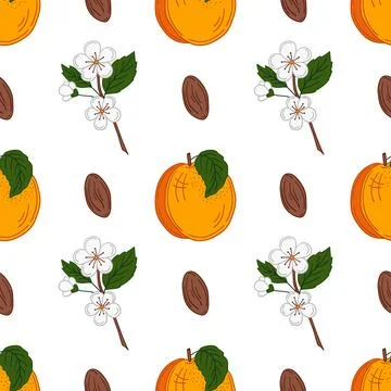 Seamless cute pattern. Pattern for textiles in hand draw style Illustrazione stock