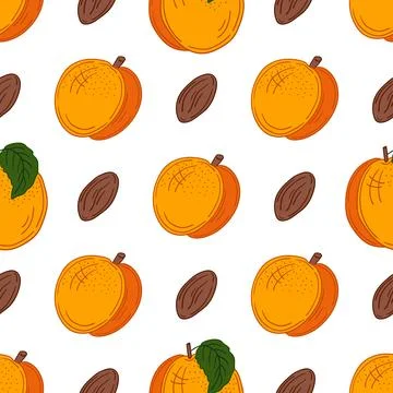 Seamless cute pattern. Pattern for textiles in hand draw style Stock Illustration