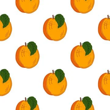 Seamless cute pattern. Pattern for textiles in hand draw style Stock Illustration