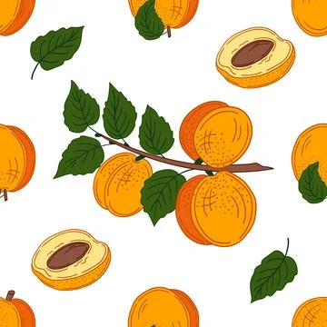 Seamless cute pattern. Pattern for textiles in hand draw style Stock Illustration