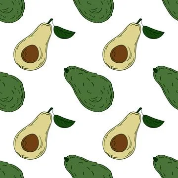 Seamless cute pattern. Pattern for textiles in hand draw style Illustrazione stock