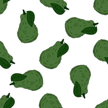 Seamless cute pattern. Pattern for textiles in hand draw style Stock Illustration
