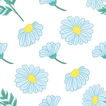 Seamless cute pattern. Pattern for textiles in hand draw style Stock Illustration