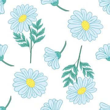Seamless cute pattern. Pattern for textiles in hand draw style Stock Illustration