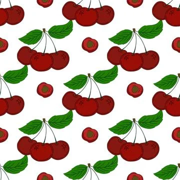 Seamless cute pattern. Pattern for textiles in hand draw style Illustrazione stock