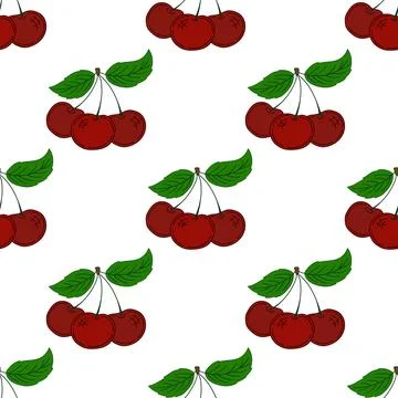 Seamless cute pattern. Pattern for textiles in hand draw style Stock Illustration
