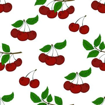 Seamless cute pattern. Pattern for textiles in hand draw style Stock Illustration