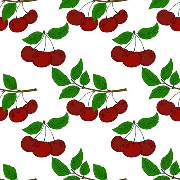 Seamless cute pattern. Pattern for textiles in hand draw style Illustrazione stock