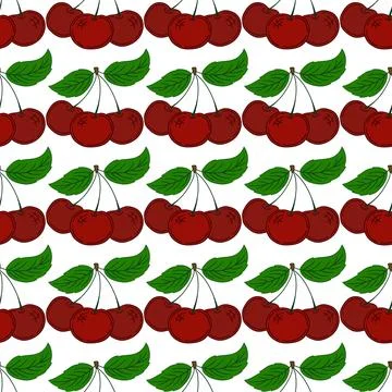 Seamless cute pattern. Pattern for textiles in hand draw style Illustrazione stock