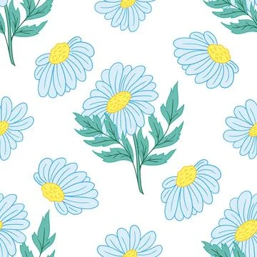 Seamless cute pattern. Pattern for textiles in hand draw style Stock Illustration