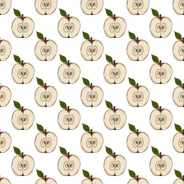 Seamless cute pattern. Pattern for textiles in hand draw style Stock Illustration