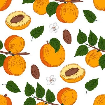 Seamless cute pattern. Pattern for textiles in hand draw style Stock Illustration