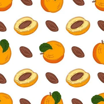Seamless cute pattern. Pattern for textiles in hand draw style Stock Illustration