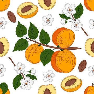 Seamless cute pattern. Pattern for textiles in hand draw style Stock Illustration