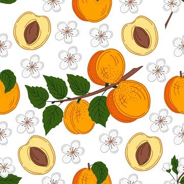 Seamless cute pattern. Pattern for textiles in hand draw style Stock Illustration