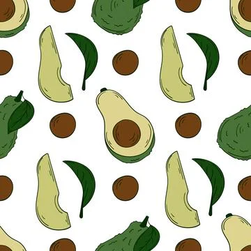 Seamless cute pattern. Pattern for textiles in hand draw style Stock Illustration