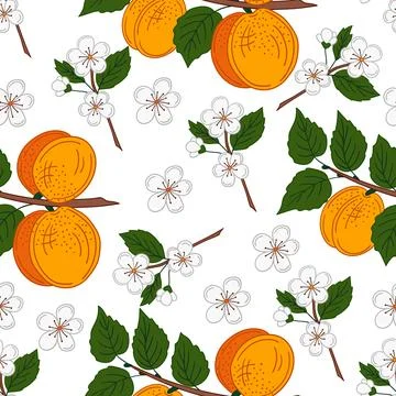 Seamless cute pattern. Pattern for textiles in hand draw style Stock Illustration