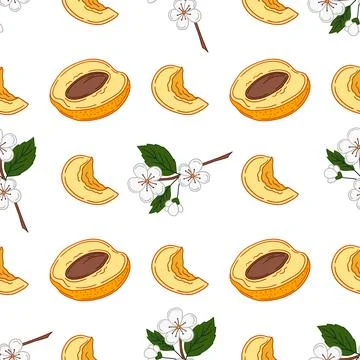 Seamless cute pattern. Pattern for textiles in hand draw style Stock Illustration