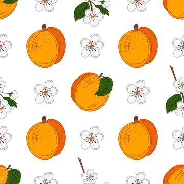 Seamless cute pattern. Pattern for textiles in hand draw style Illustrazione stock