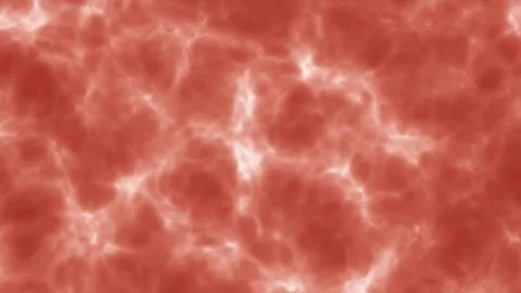 Seamless cyclic surface animation of red blood water top view Stock Illustration