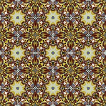 Seamless Damask Background Pattern Design and Wallpaper Made of Turkish Texture Illustrazione stock