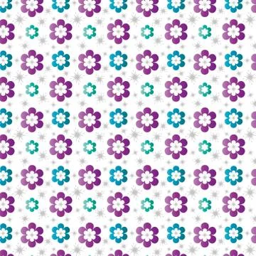 Seamless damask pattern Stock Illustration