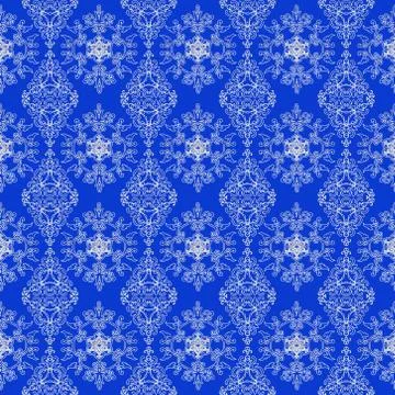 Seamless damask  pattern Stock Illustration
