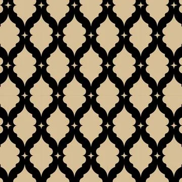 Seamless damask patterns. Rich ornament, old Damascus style pattern for textile Stock Illustration
