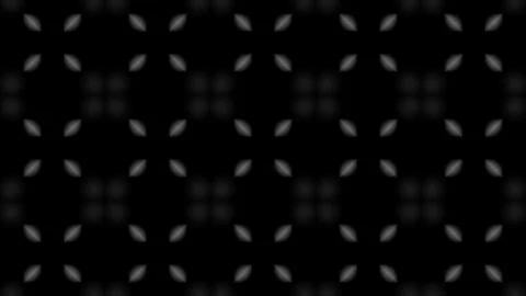 Seamless dark abstract background with flashing shapes - seamless looping (4K) Video stock 111483261