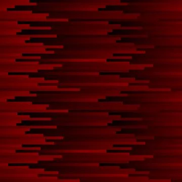 Seamless dark abstract pattern. Geometric print composed of black and red str 스톡 일러스트