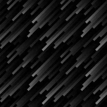 Seamless dark abstract pattern. Geometric print composed of black and gray st イラスト素材
