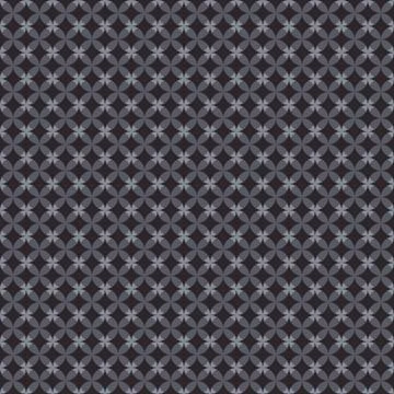 Seamless dark abstract pattern. Print of black stars, rhombs on gray backgrou Stock Illustration