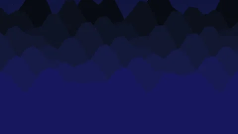 Seamless dark blue abstract waving geometric background animation loop Stock Footage 336837498