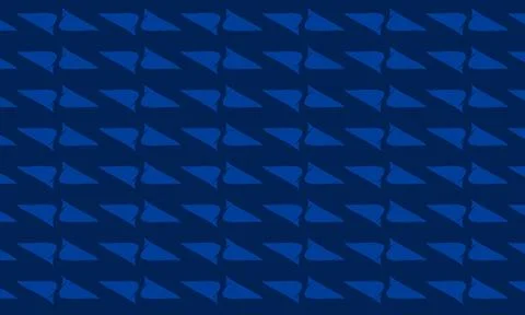 Seamless dark blue geometric background with repeating abstract triangle pa.. Illustrazione stock
